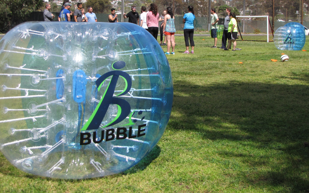 Get Hyped for Bubble Soccer (this weekend!)
