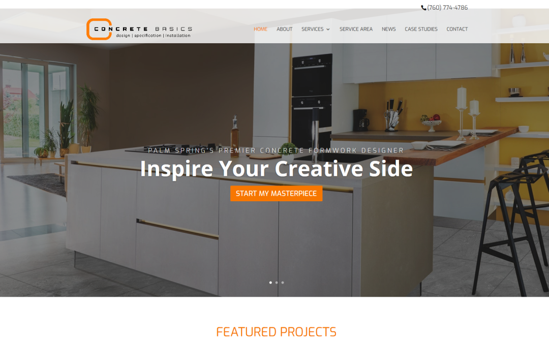 New Website Launch: Concrete Basics